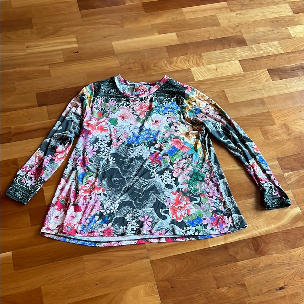 Floral Long Sleeve Top
